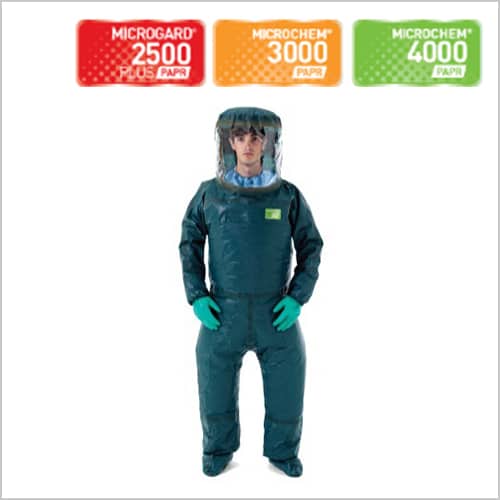 MICROGARD® PAPR MICROGARD® Vollschutzanzug PAPR, Alphatec® Chemikalienschutzanzug, Microgard®-Schutzanzüge